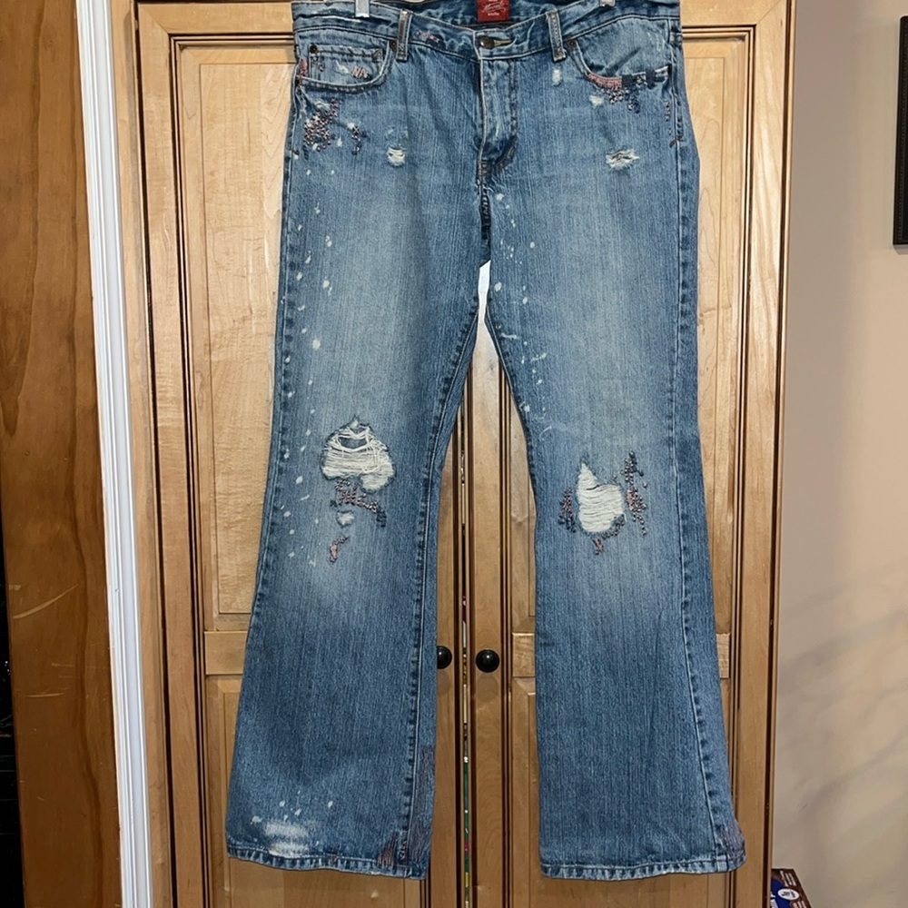 Abercrombie & Fitch Embellished Jeans Size 8